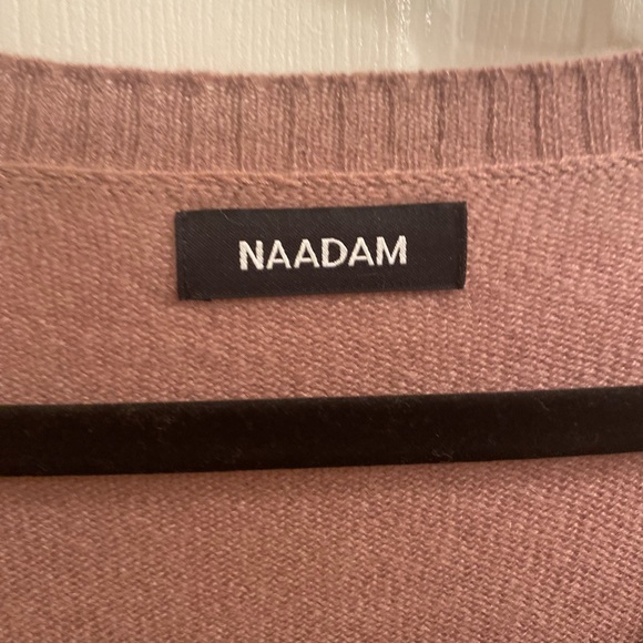 Nadaam Cashmere Boatneck Sweater in Mink - Picture 4 of 8